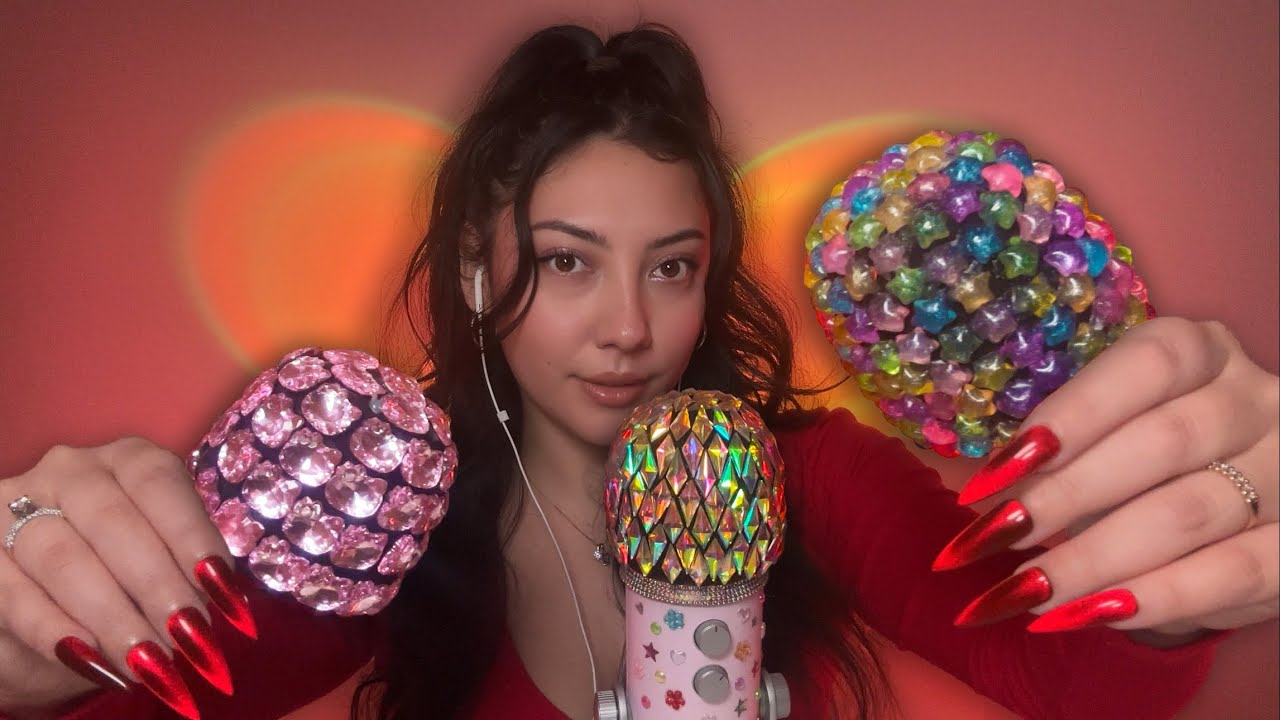 ASMR with all my mic covers