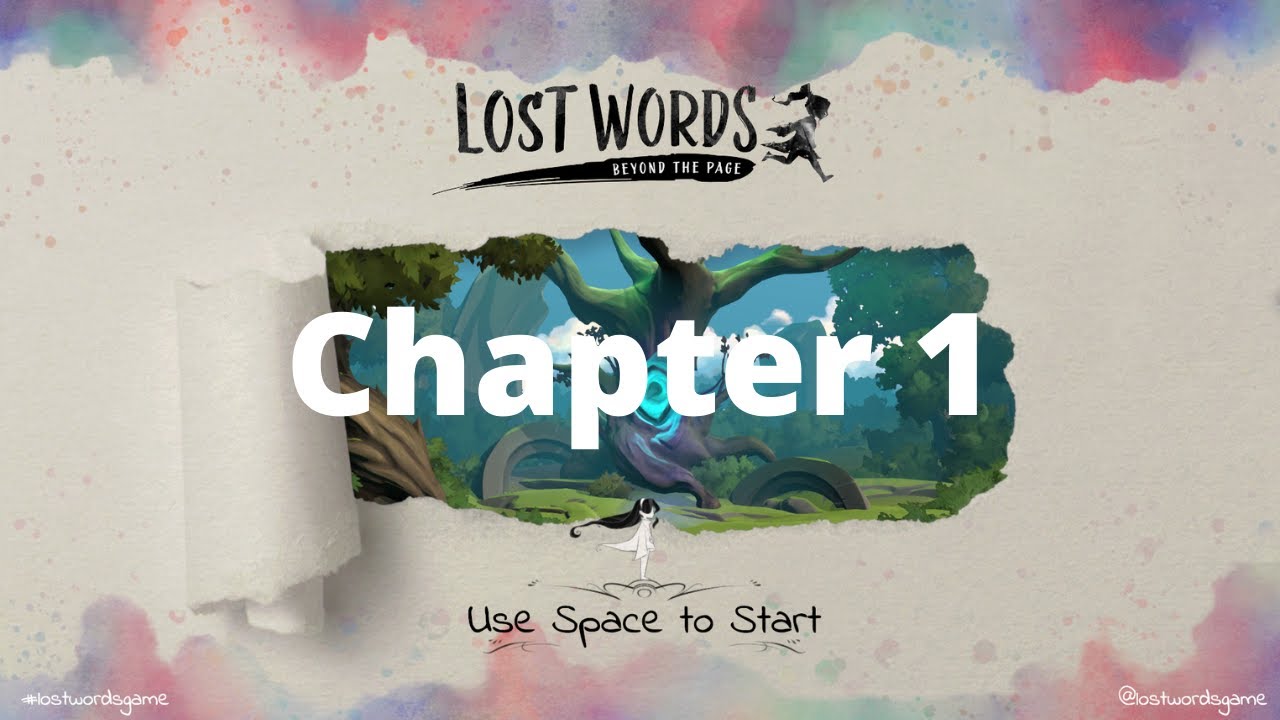 Lost Words: Beyond the Page PC Chapter 1 Playthrough (No Commentary)