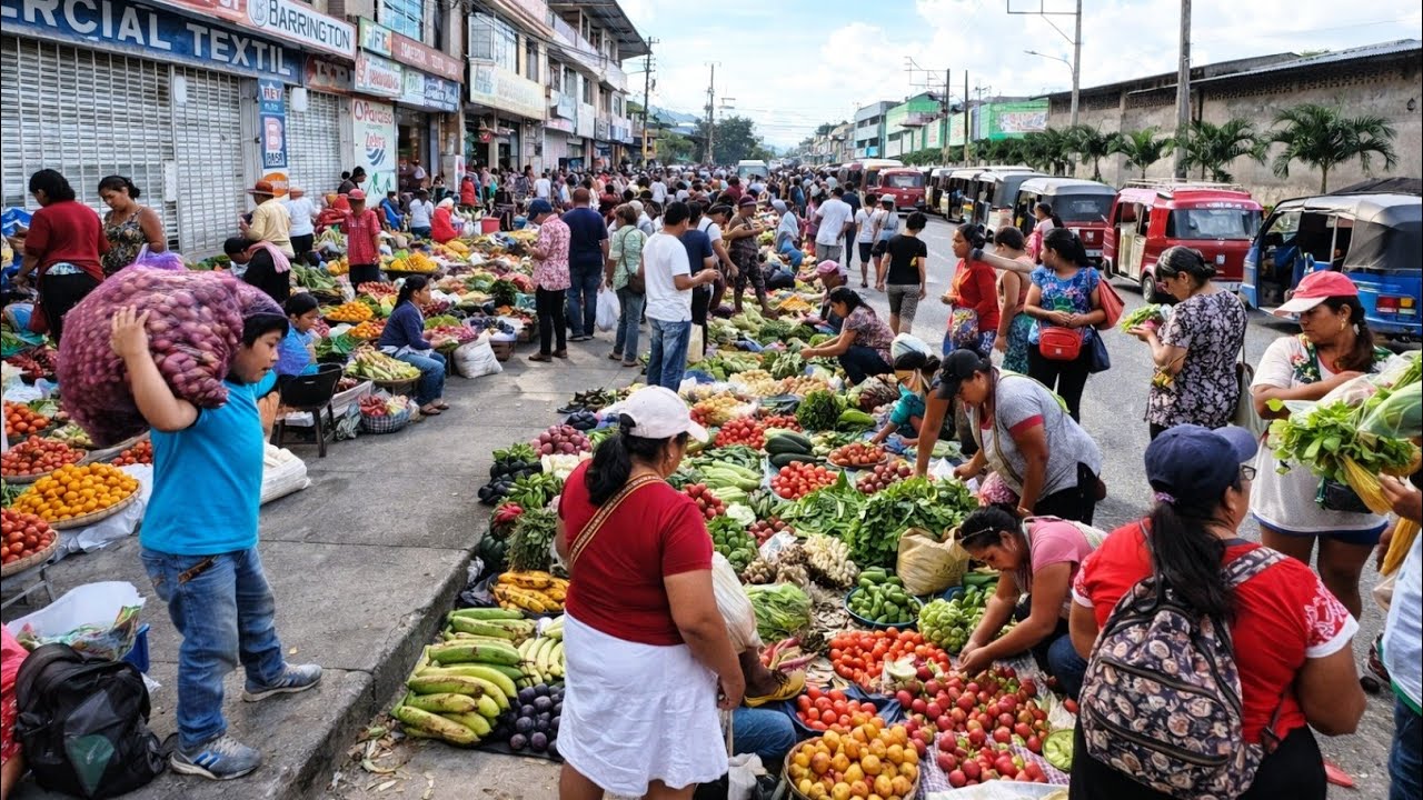 La venta callejera en Tingo Maria Tradiciones De Huánuco 🇵🇪 