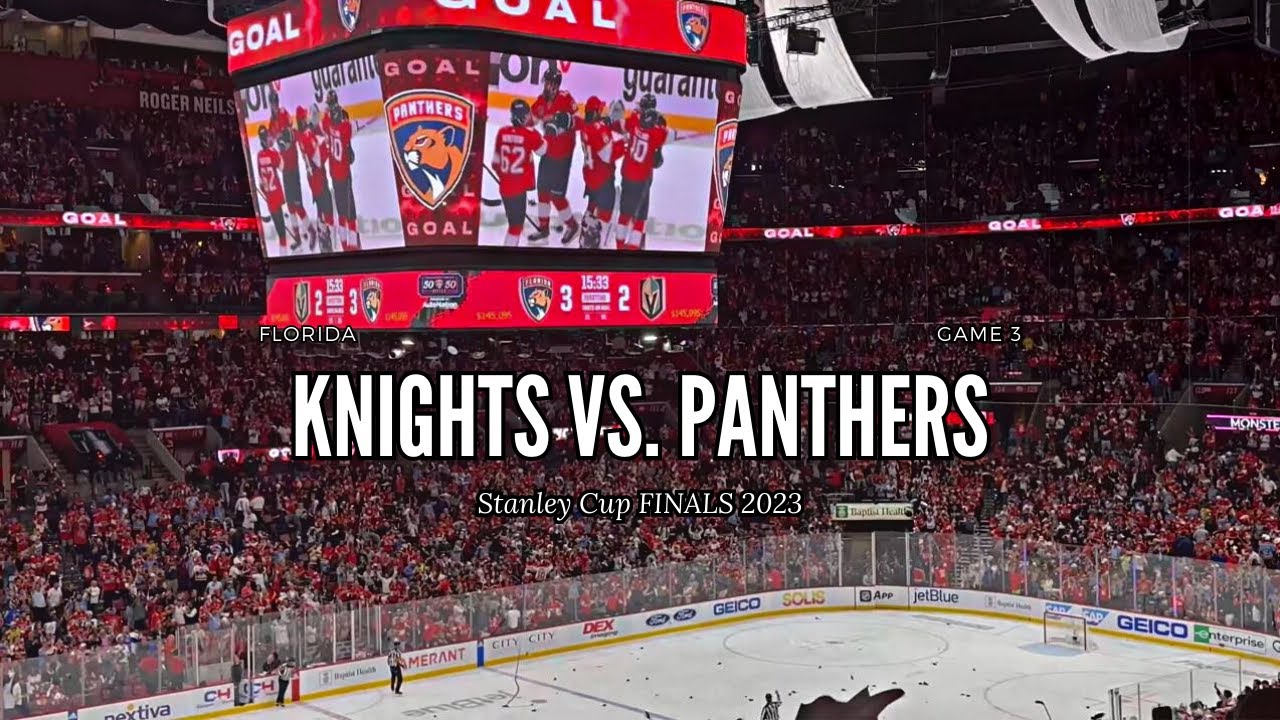 2023 Stanley Cup Final Game 3 | Florida Panthers vs Vegas Golden Knights: Travel Vlog