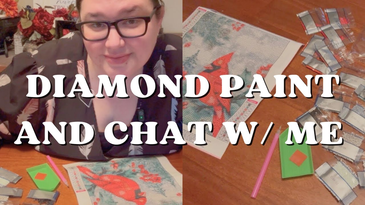 Diamond Painting While I Open Up About My Life | Relaxing & Real
