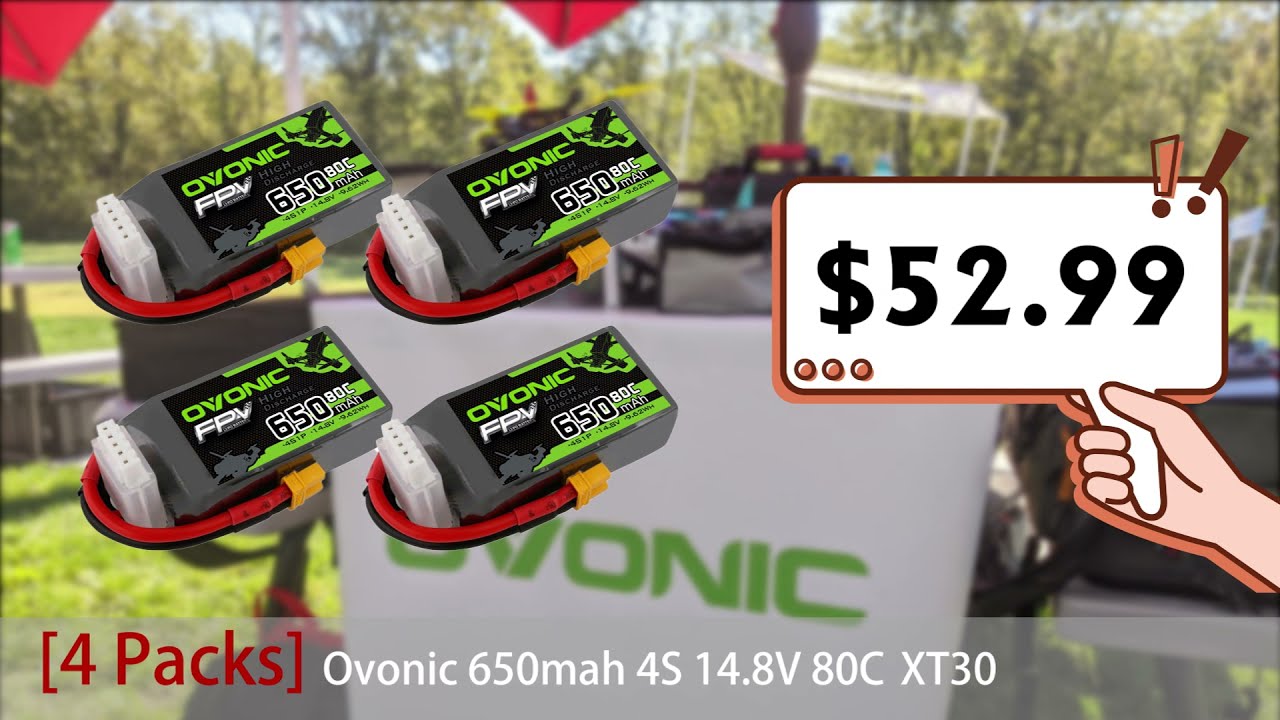 Cinewhoop lipo battery for Cost-effective