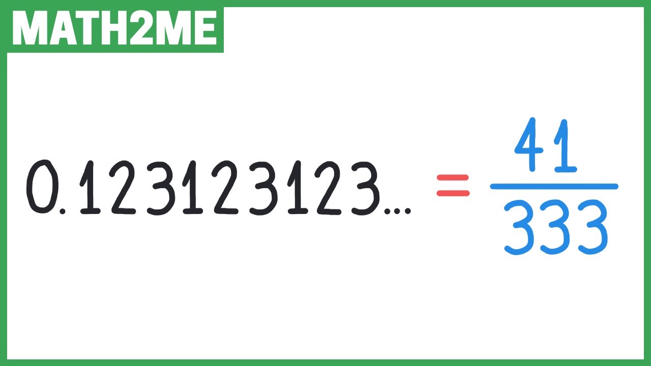 Aprende a CONVERTIR de DECIMAL a FRACCIÓN
