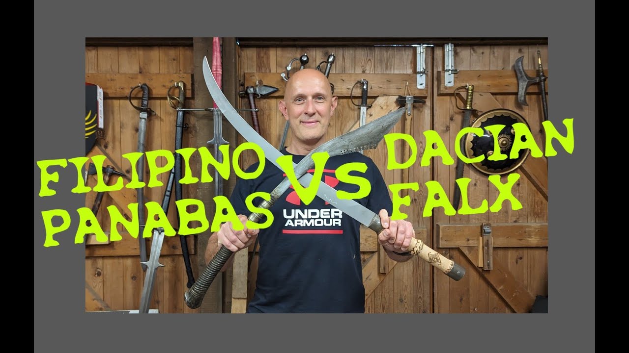 Philippines Panabas Vs Dacian Falx! ...Weapon Comparison