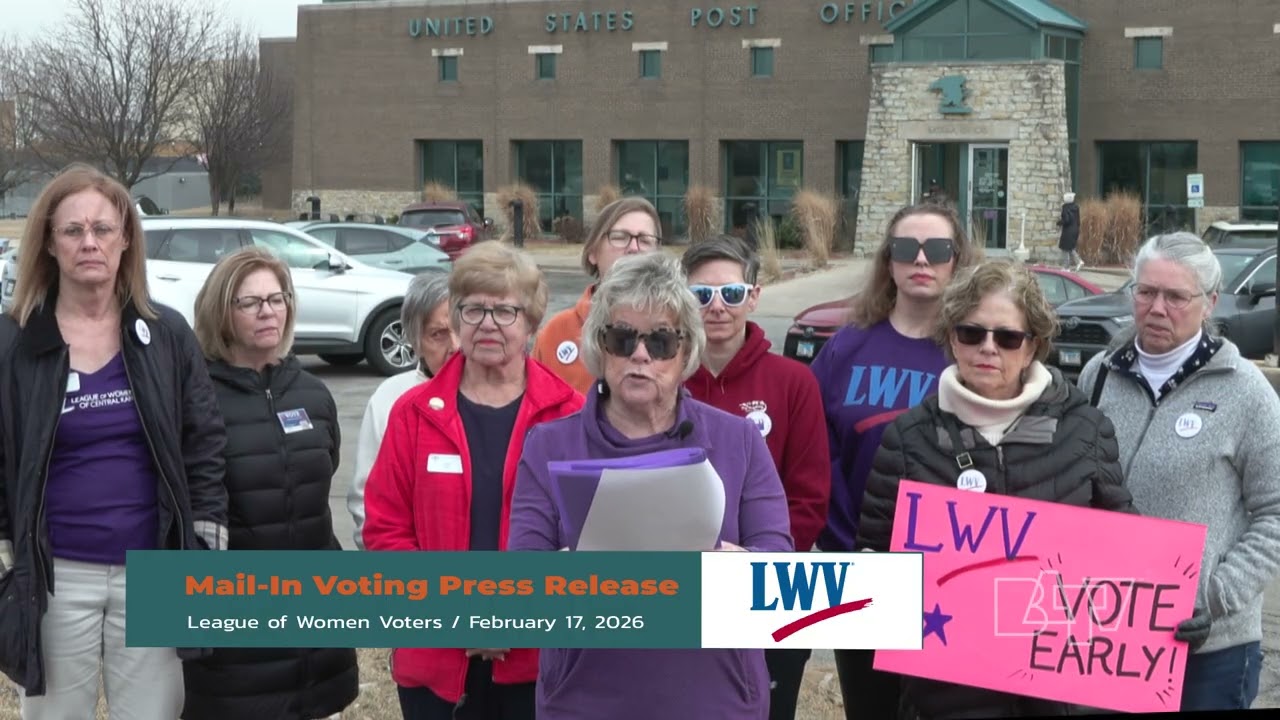League of Women Voters: Mail in Ballots Press Release, February 17, 2026