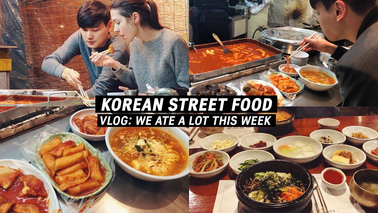 Favorite Korean Street Food 🍜 & Weekly VLOG 외국에 계신분들이 가장 그리워할 한식!