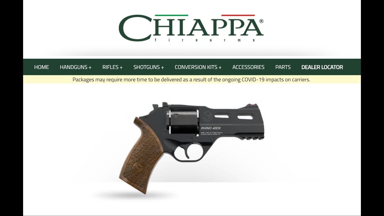 Chiappa Rhino 40DS - .357 Magnum with a radical twist