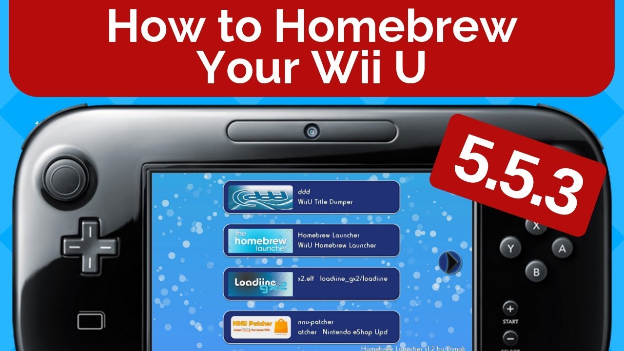 How to Homebrew Your Wii U 5.5.3