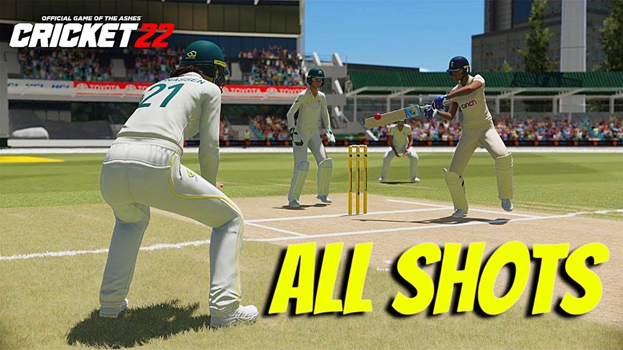Every Shot In Cricket 22 | Every Shot Animation