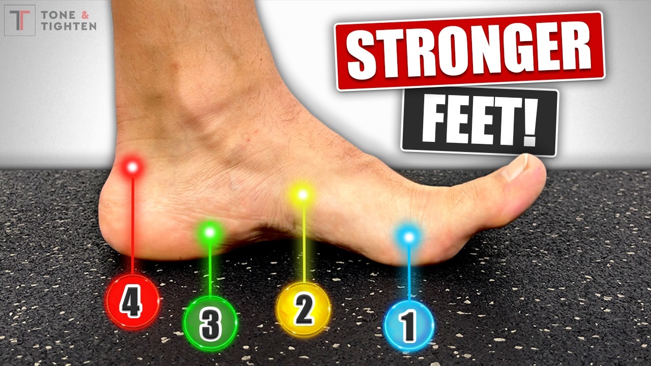 Strengthen Your Feet! [Fix Flat Feet, Fallen Arches, & Plantar Fasciitis]