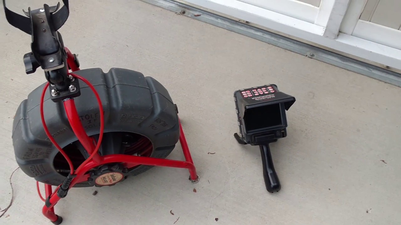 CS6 or CS6X Ridgid Seesnake Sewer Camera Mount