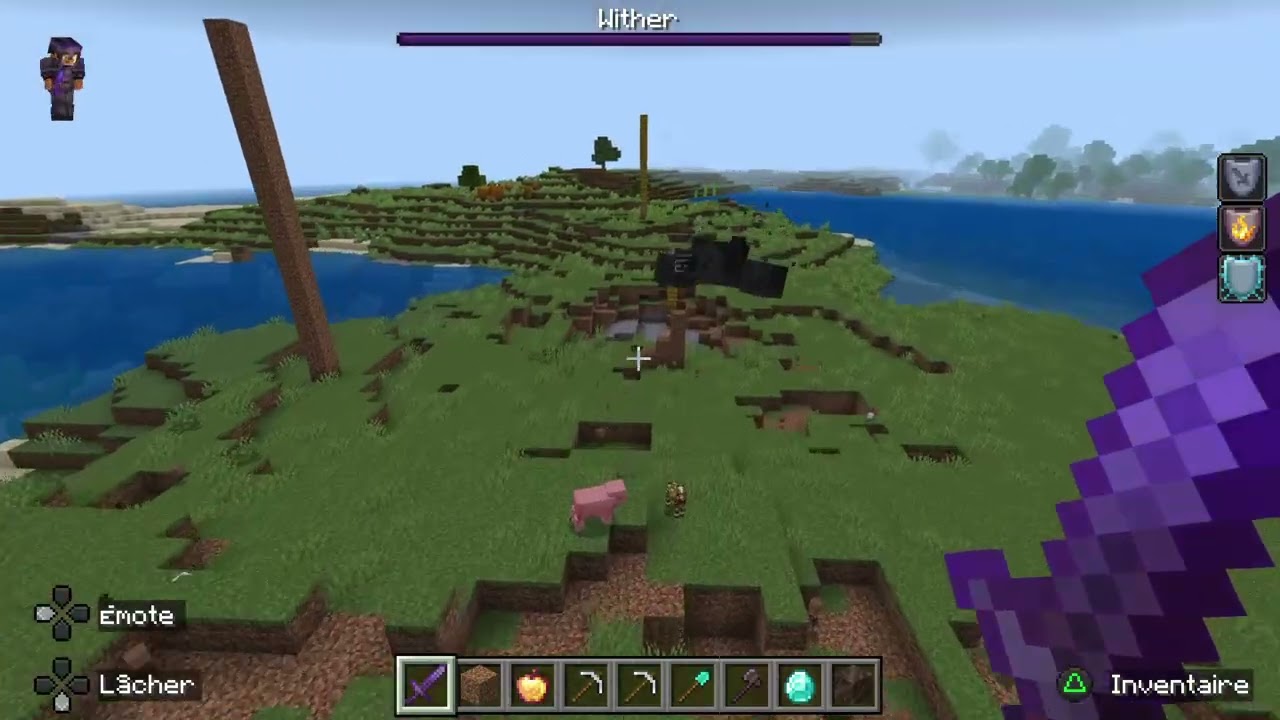 Minecraft Wither hard and 2 warden ez