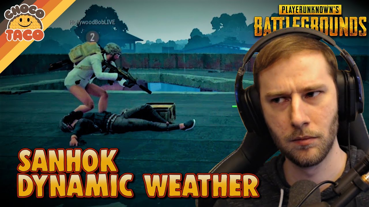 Sanhok's Dynamic Weather ft. HollywoodBobLIVE - chocoTaco PUBG Duos Gameplay