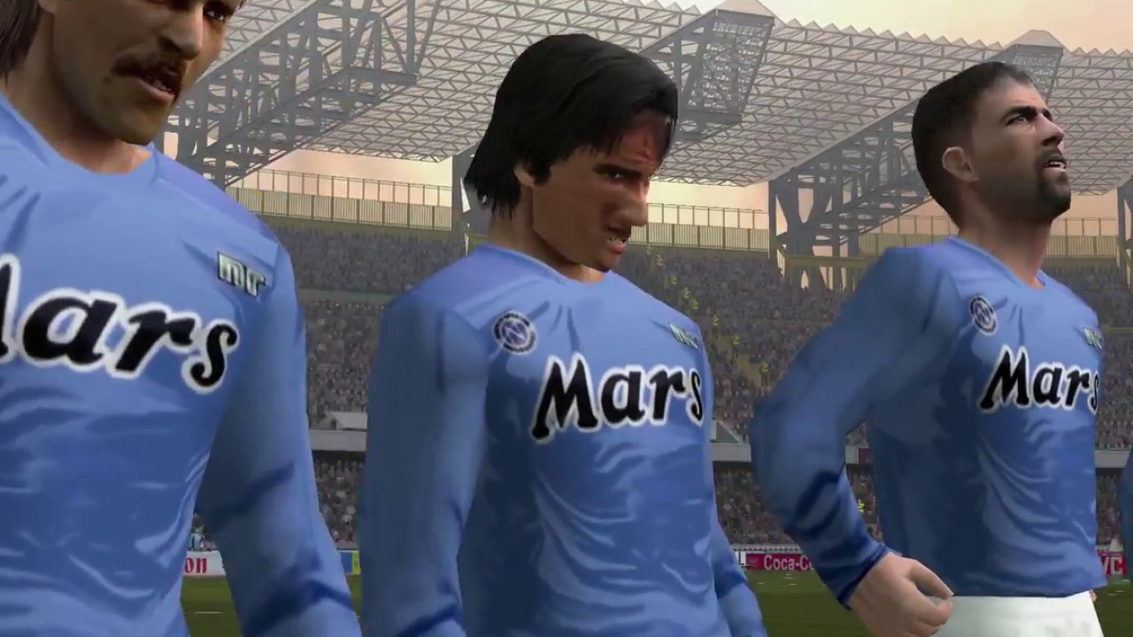 PES6 Napoli - Ac Milano 1990 Serie A , Van Basten vs Maradona !