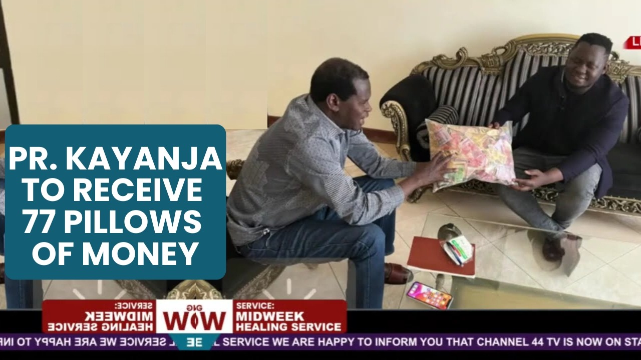 Pr. Kayanja to Receive 77 Pillows of Money