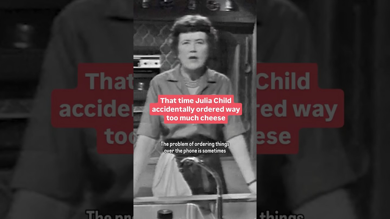 185 pounds of genuine swiss! #JuliaChild #FrenchChef #cooking #cheese #shorts