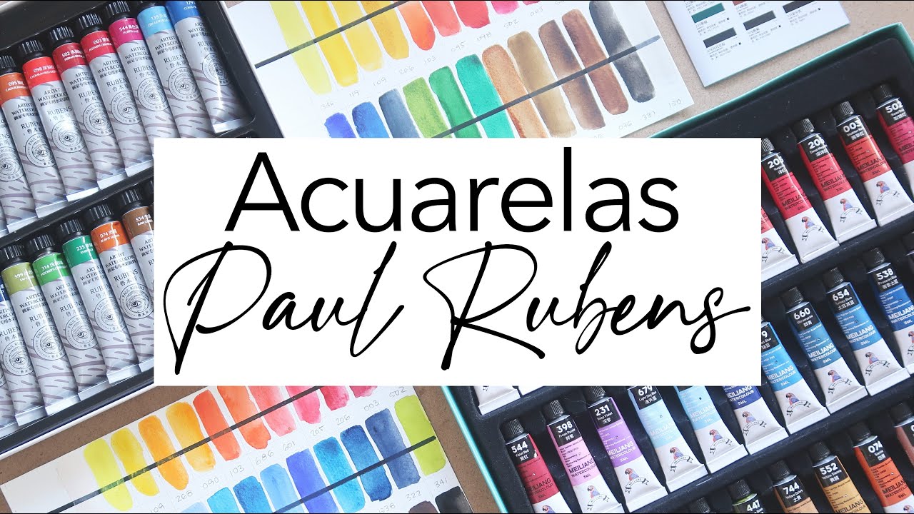 Review Acuarelas Paul Rubens (Meiliang + Qiaomei) Laura Inguz