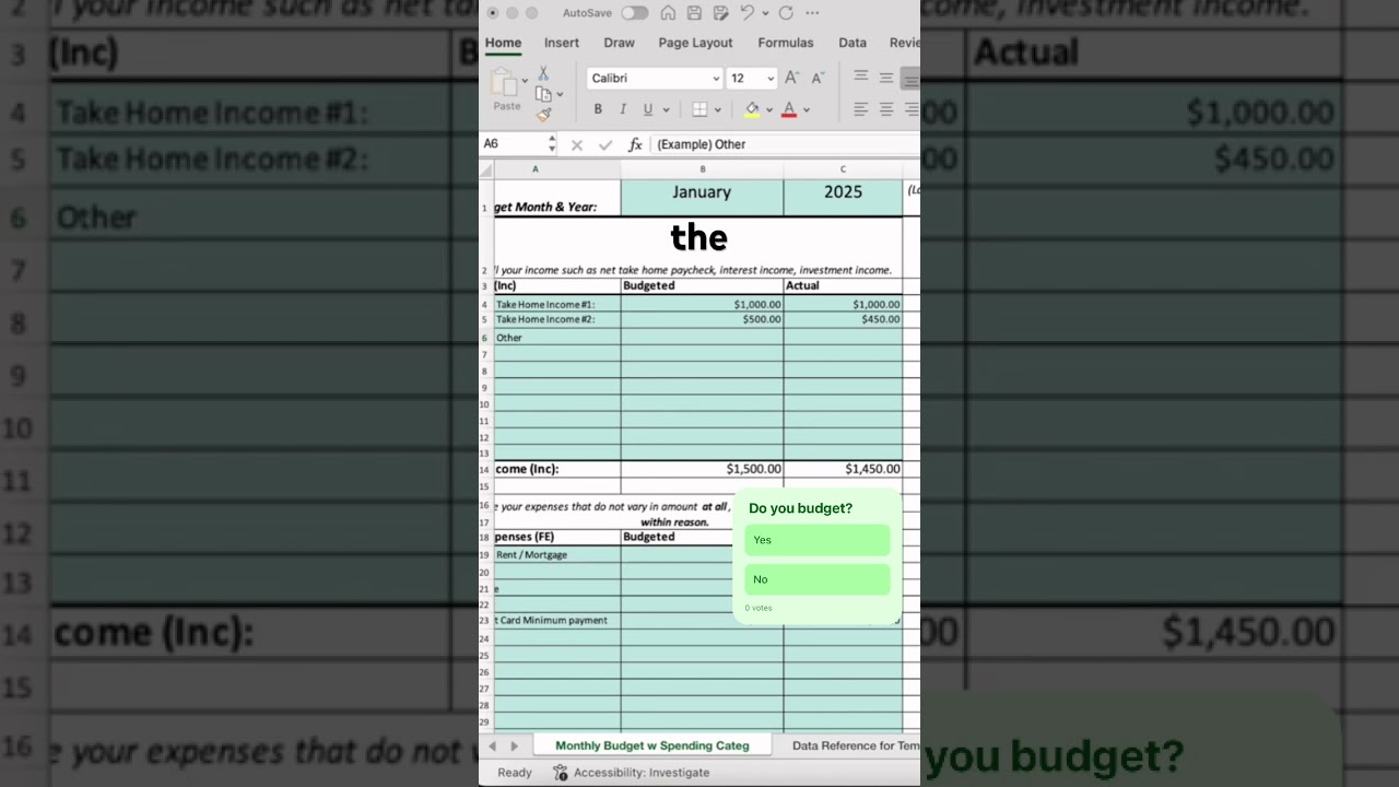 What is a Zero-based budget? #excel #economics #simplefinance #personalfinance #finance #budgeting