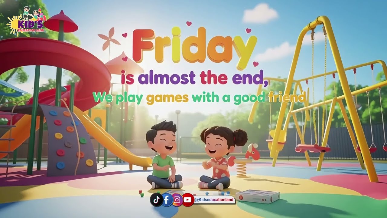 Learn Days of the week song for kids | Monday to Sunday | Nursery Rhymes Toddlers #kidseducationland