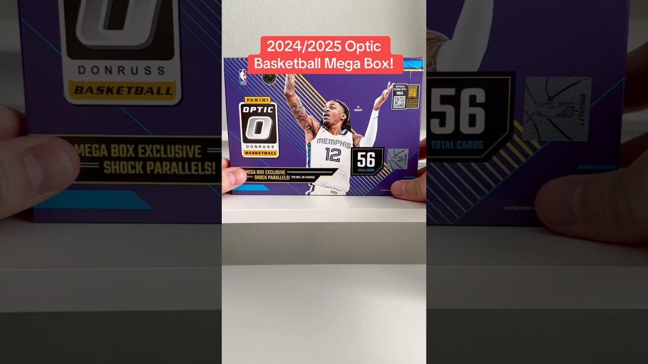 Мегабокс Optic Basketball 2024/25! #спортивныекарточки #баскетбол #нба #мегабокс