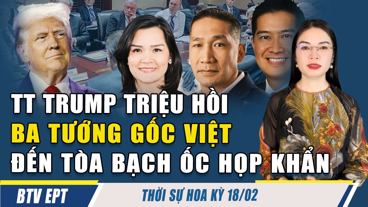 VINH DANH BỘ BA GỐC VIỆT ĐƯỢC TỔNG THỐNG TRUMP TRỌNG DỤNG: HÙNG CAO, TONY PHẠM VÀ MICHELLE GIUDA