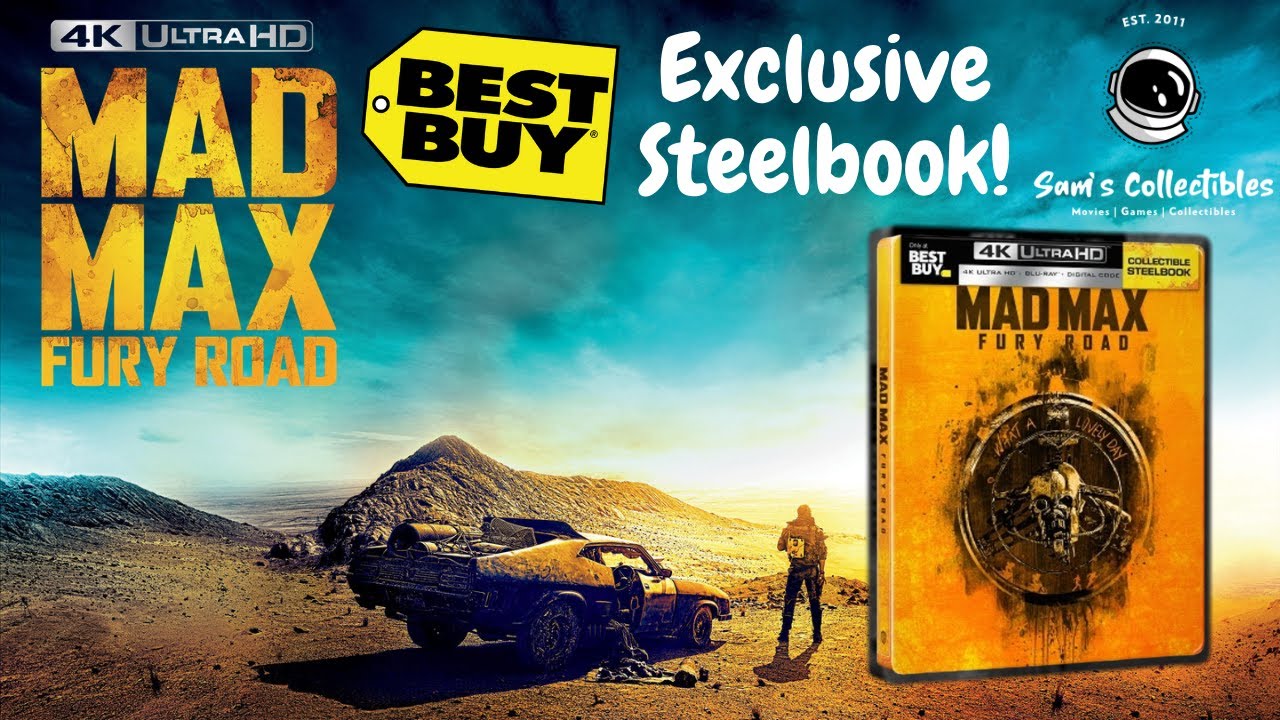 Mad Max Fury Road Best Buy Exclusive Steelbook | Unboxing & Review