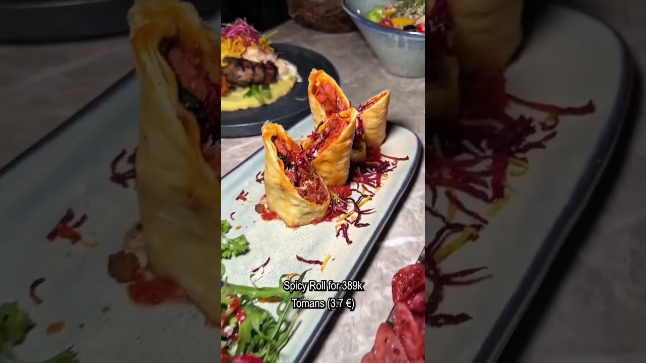 Flavors of Iran 🇮🇷🍴 A journey in every bite 🌍✨👉 Subscribe for more! ❤️#IranianFood #Foodie #Tasty #W