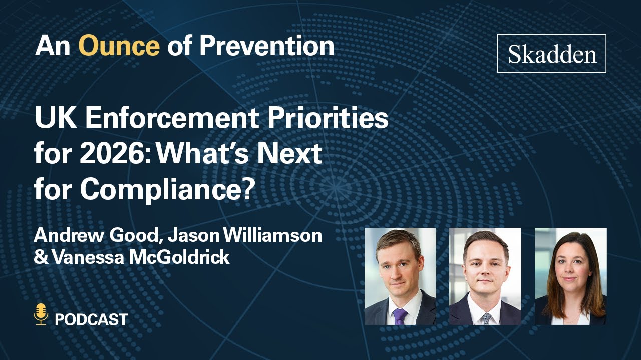 UK Enforcement Priorities for 2026: What’s Next for Compliance?