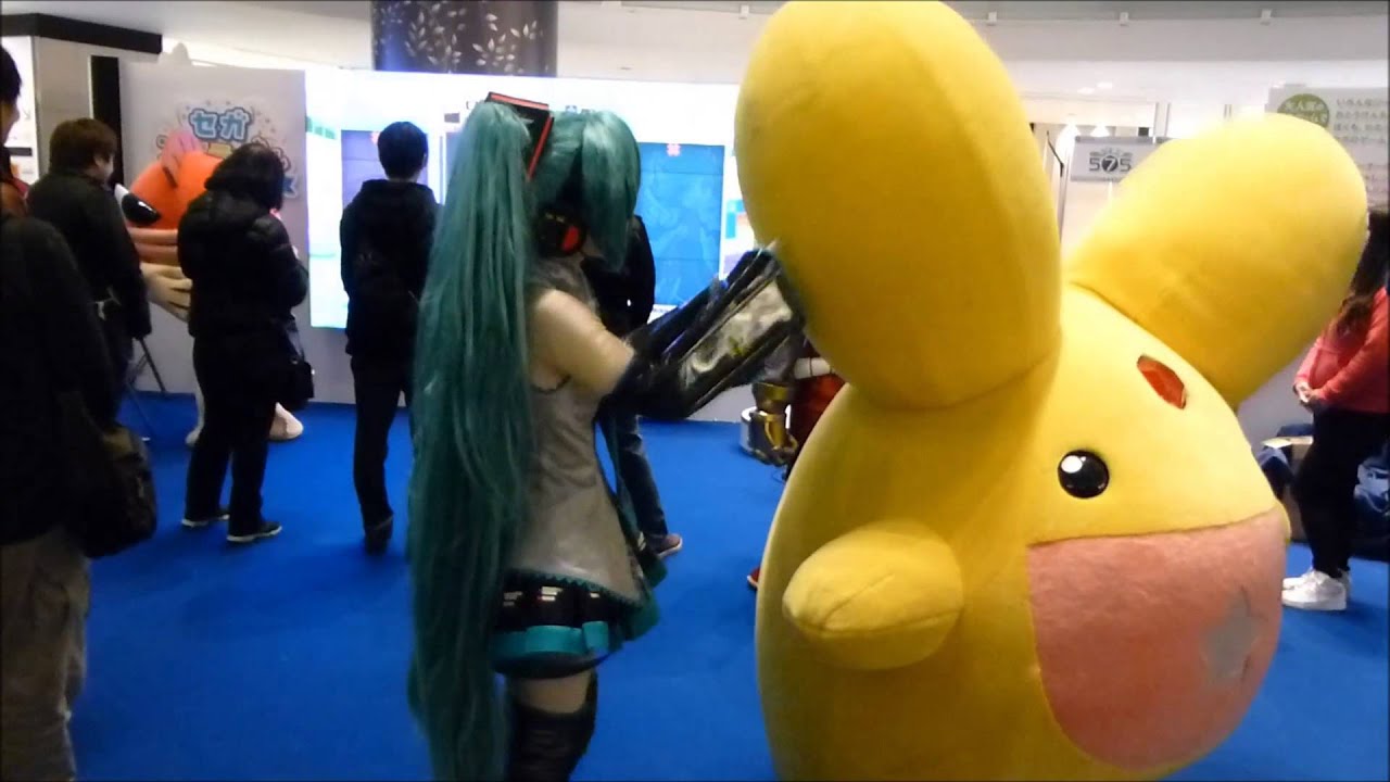 セガフェスティバル2014なんば 1日目最終回のミクナノーさんたち