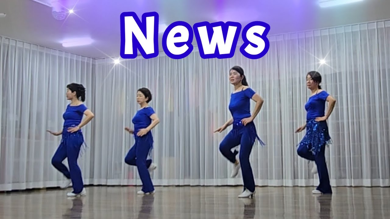 News Line Dance (Improver) / Rae J Lee (KOR) - May 2025