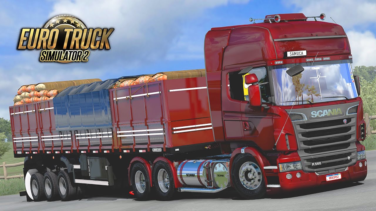 Scania R560 Carregada de Cebola - Euro Truck 2