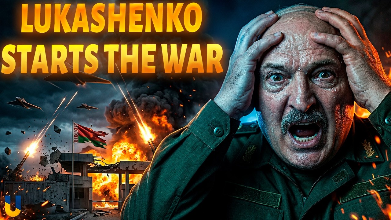 Лукашенко ПОТЕРЯЛ КОНТРОЛЬ! Беларусь ВТЯНУТА В ВОЙНУ. Киев ДАСТ ЖЕСТКИЙ ОТВЕТ Минску.