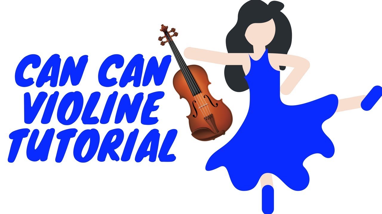 Cancan für Geige | Einfaches Tutorial für Anfänger
