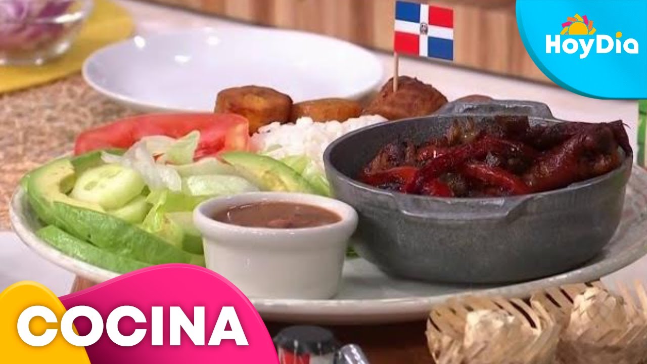 La chef Lis Díaz nos enseñará en Hoy Día a elaborar una rica bandera dominicana