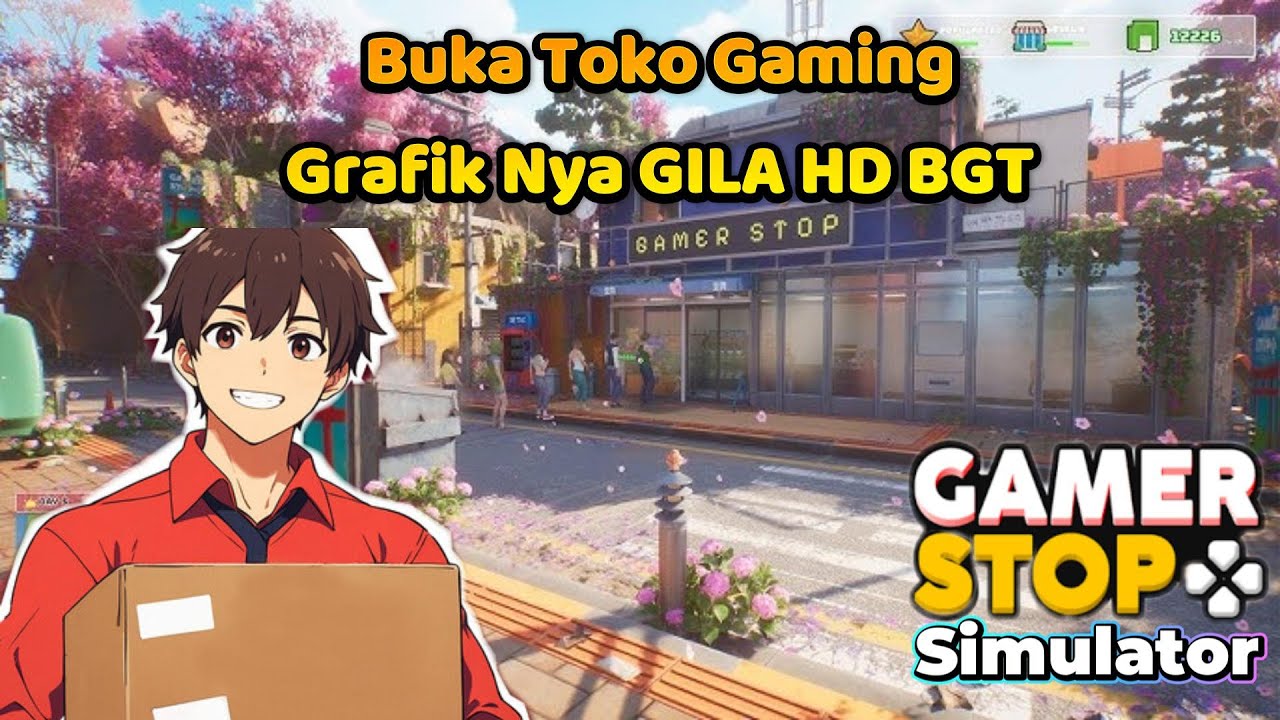 SIMULATOR GRAFIK NYA EPIK BGT - OPEN WORLD - BISA GACHA - GAMER STOP SIMULATOR #1