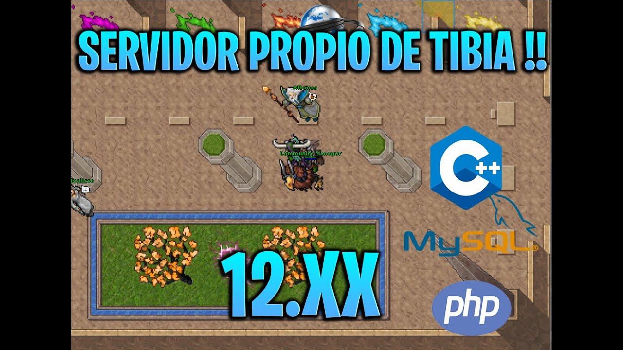 como crear un server propio de tibia paso a paso #crear #13.20