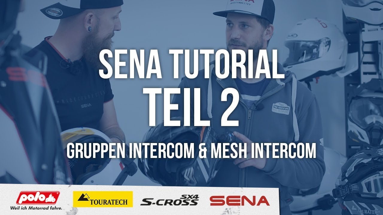 SENA Tutorial Teil 2 – Gruppen Intercom, Mesh Intercom
