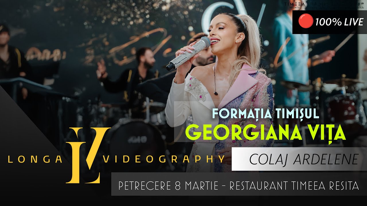 Georgiana Vita & Formatia Timisul - Colaj Ardelene - Petrecere 8 Martie - Restaurant Timeea Resita