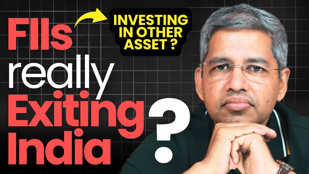 Why FIIs Are Leaving Indian Equities (And Where Their Money Is REALLY Going!) | Alok Jain