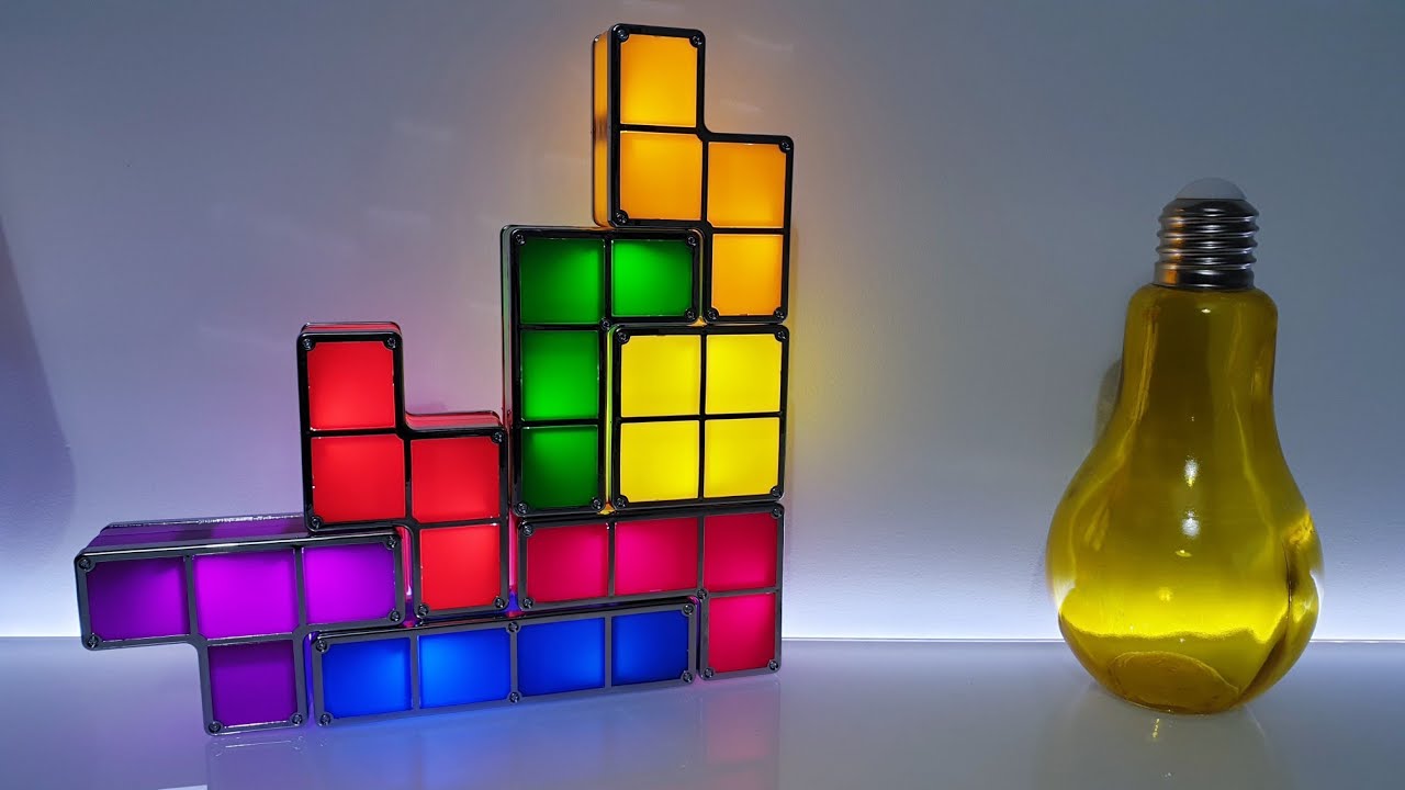 Распаковка и обзор светодиодной подсветки TETRIS