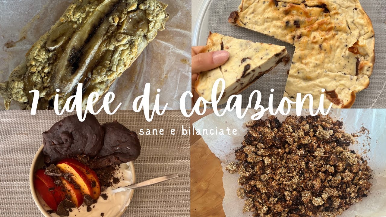 7 IDEE DI COLAZIONI SE NON HAI TEMPO LA MATTINA *sane e bilanciate* 🥑