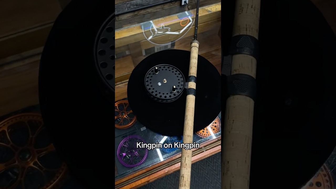 Катушка Kingpin Zephyr на удилище Kingpin Rod 