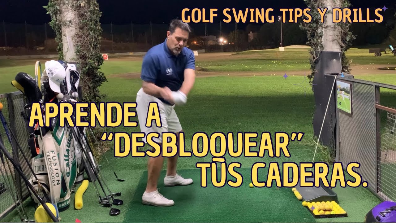 Cómo desbloquear tus Caderas en el Swing de Golf - para mi colega Francisco Moreno 🇪🇸