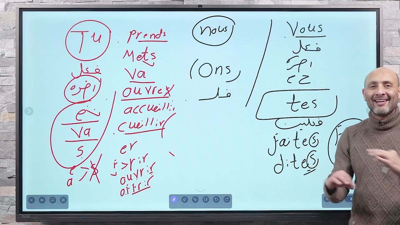الصف الثالث الثانوي ورشة الإصلاح الثانية ( الأمر L'impératif ) #محمودحسن #فرنساوي #ثانوية_عامة_2024