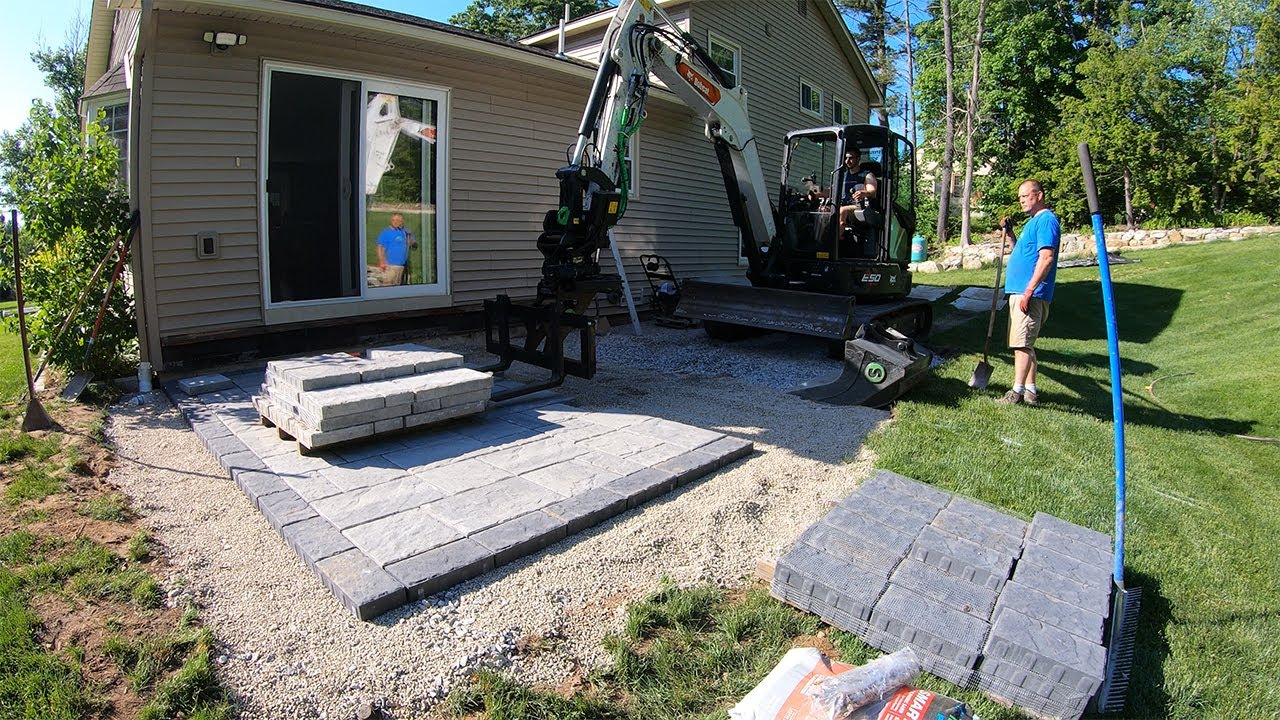 Finally Installing my Techo-Bloc Patio