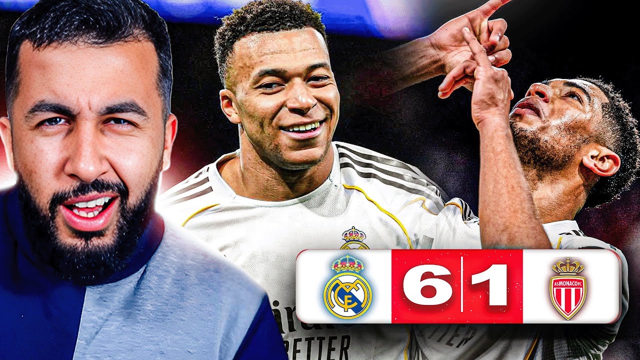 BULLYING WORKS.. | REAL MADRID 6-1 MONACO REACTION! 