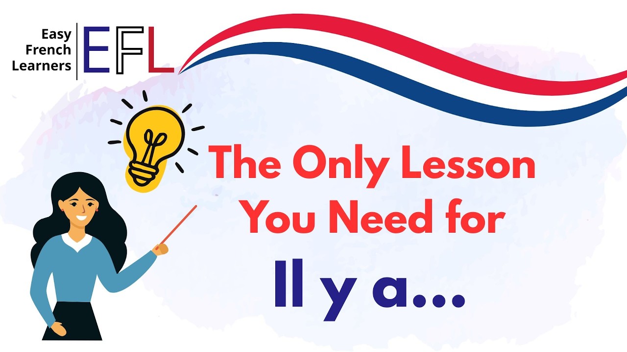 50 French Sentences You Must Know | Il y a & Est-ce qu’il y a