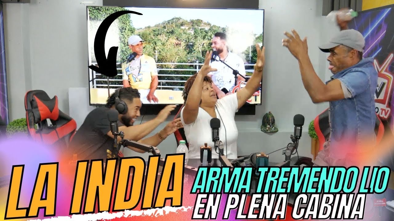 LA INDIA ME DA TREMENDO GOLPE EN PLENA ENTREVISTA