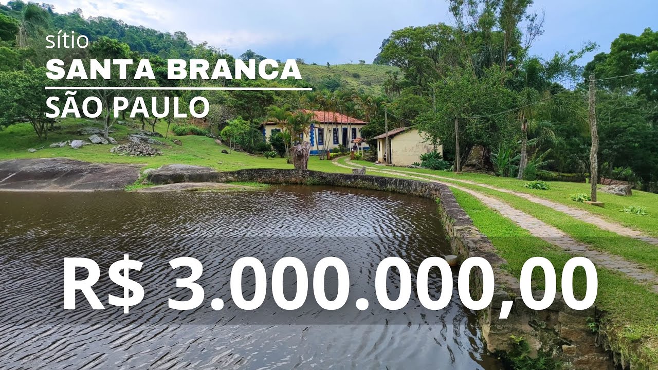 SÍTIO SANTA BRANCA 20 ALQUEIRES COM LAGO, RIACHO E 2 CASAS