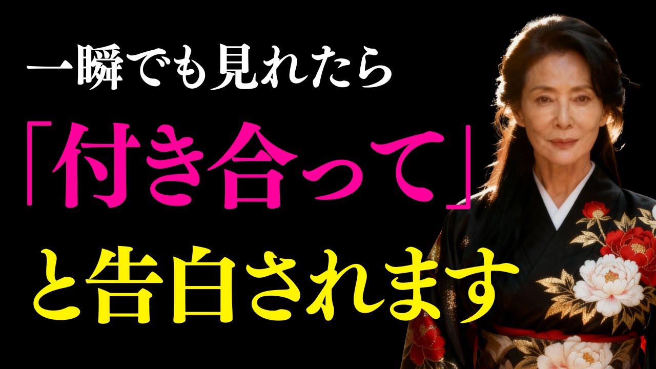 ※5秒以内に見た人のみ効果があります。付き合えると話題。聴くだけで恋が叶う不思議な力のあるこの動画を見れた方はあの人から「付き合おう」とハッキリ言われ恋愛が成就します。恋愛運が上がる音楽